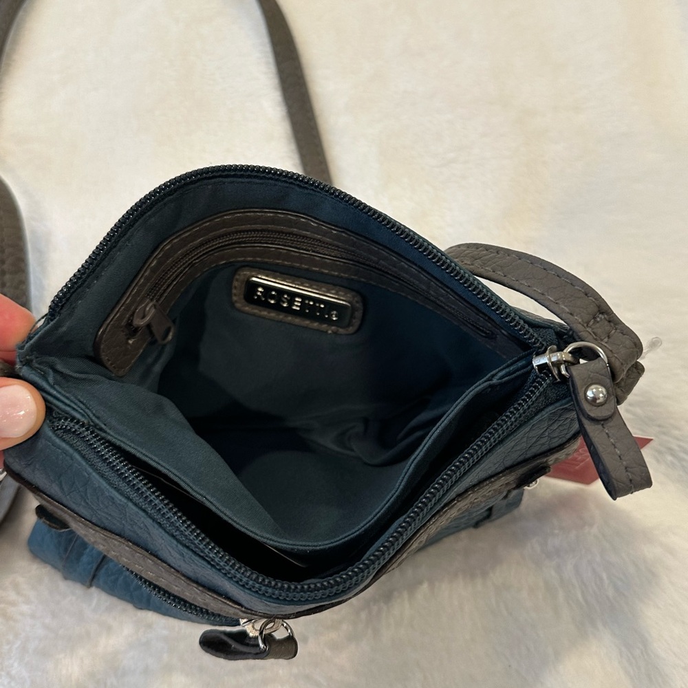 Rosetti Dark Teal Crossbody Bag - Picture 5 of 6